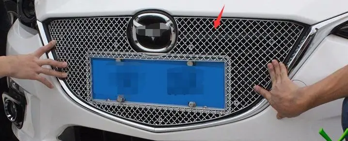Высокое качество нержавеющая сталь модификация автомобиля Передняя решетка