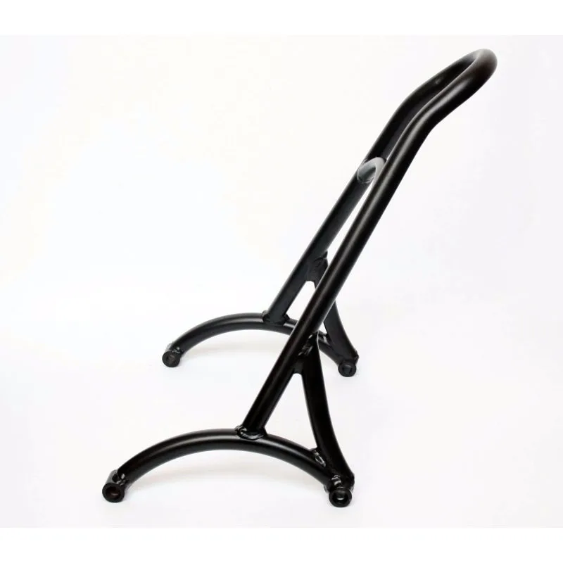 Черная мотоциклетная короткая пассажирская спинка для Harley Sportster XL Iron nighster 883 1200 48 2004- 16