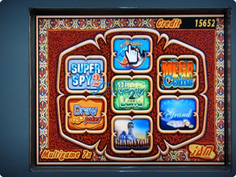 Бесплатная доставка многоигровая печатная плата 7X для казино с красным слотом