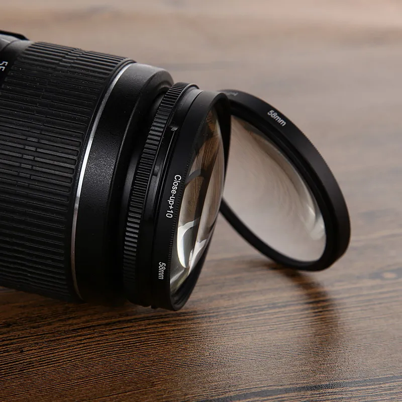 Комплект фильтров для макросъемки FW1S 58 мм + 1 2 4 10 Canon EOS 650D 600D 18|lens nikkor|lens filter nikonfilter