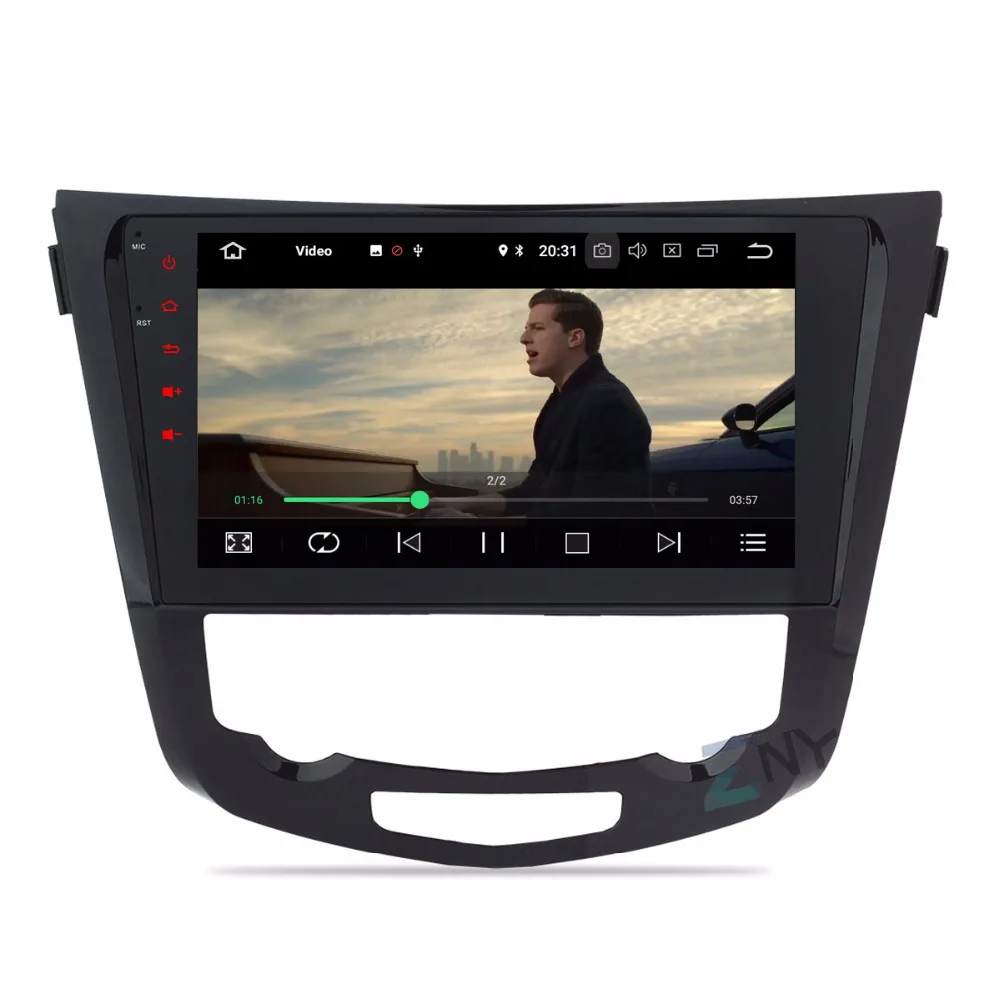 2017 "Android 8 0 стерео 2 Din автомобиля радио для Nissan Qashqai X Trail 2014 2015 2016 10 1 Мультимедиа gps