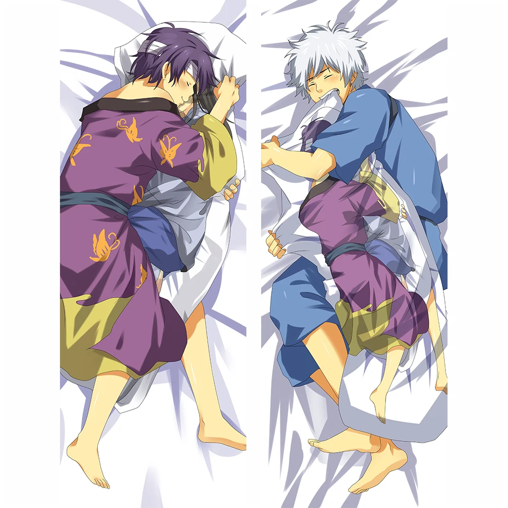 

Japan Anime Hugging Body Pillow Case Cover Silver Soul Gintama Printed yh005 Dropshipping Wholesalers Bedding covers