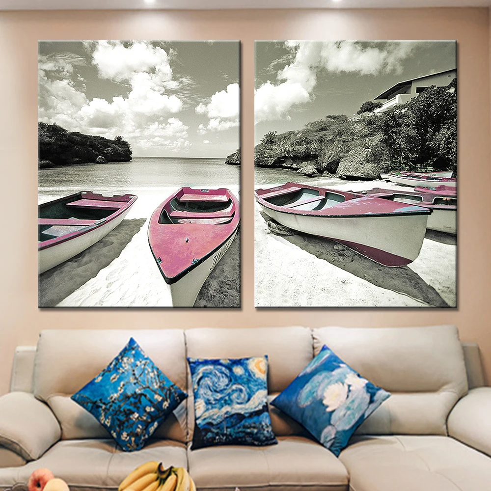 Прямая поставка современное настенное искусство холст пейзаж плакат