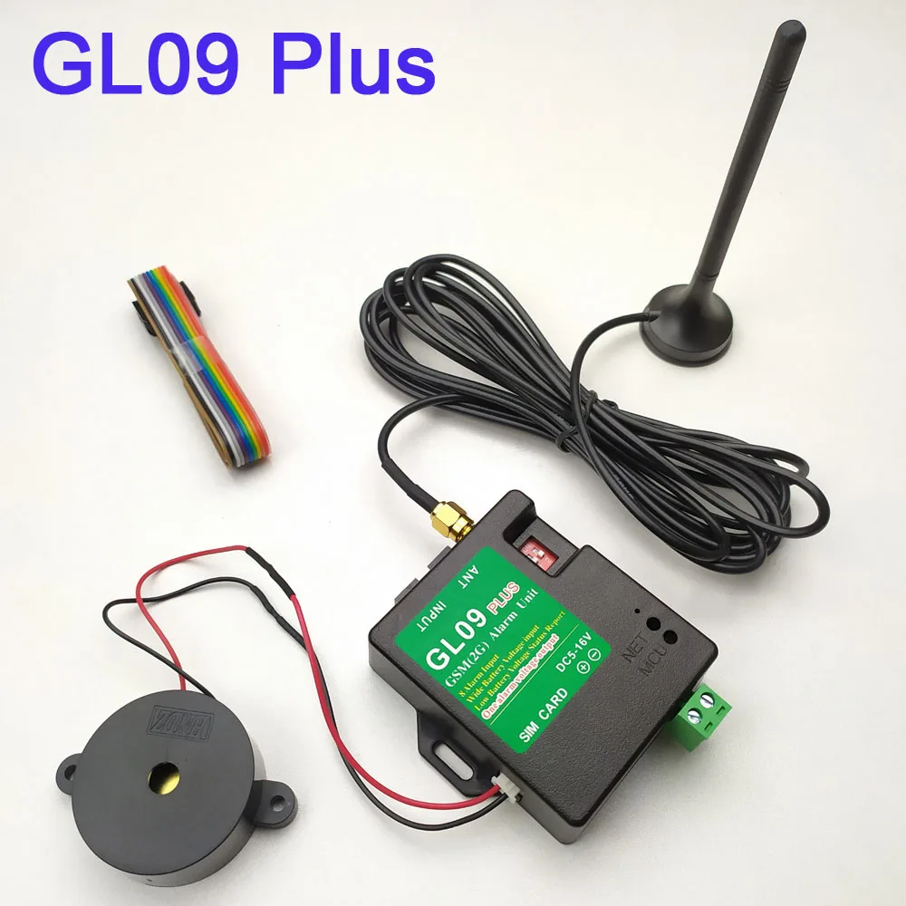 Новая версия V2019 GL09Plus 8 канальный GSM sms сигнализация на батарейках для домашней