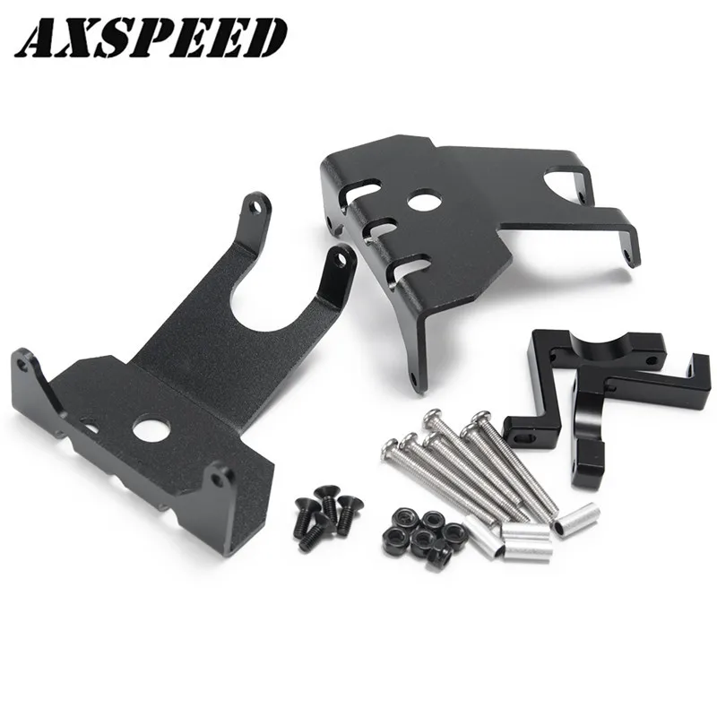 2 шт. 1/10 RC алюминиевая противоскользящая пластина в сборе для Axial Wraith RR10 Crawler -