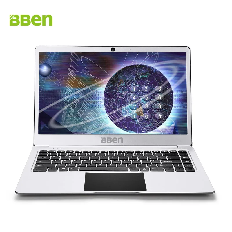 Bben N14W 14 дюймов ультрабук с Windows 10 ноутбук без вентилятора 4 ГБ ОЗУ 64 Emmc опция SSD