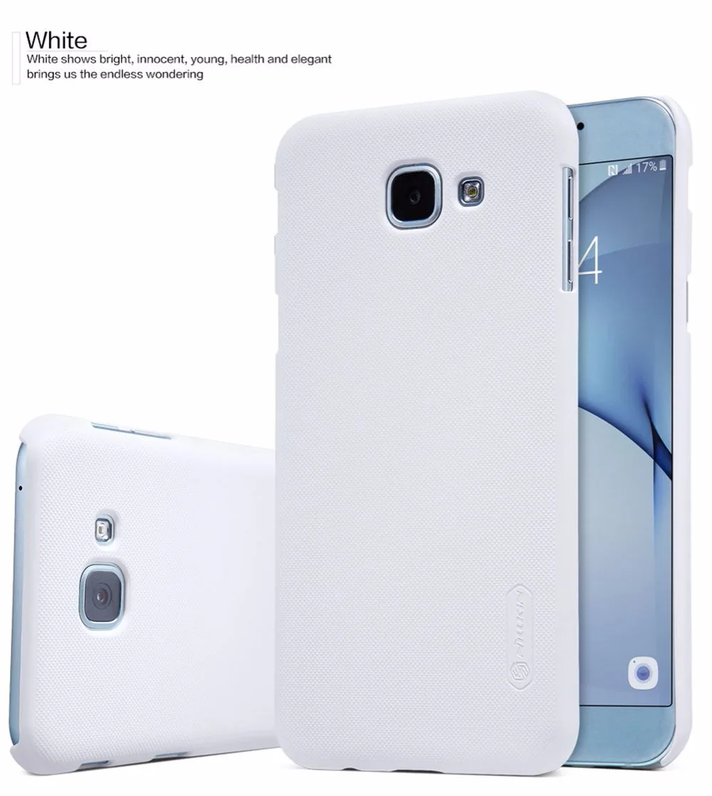 Оригинальный чехол Nillkin для Samsung Galaxy A8 2016 Жесткий Чехол из поликарбоната матовый