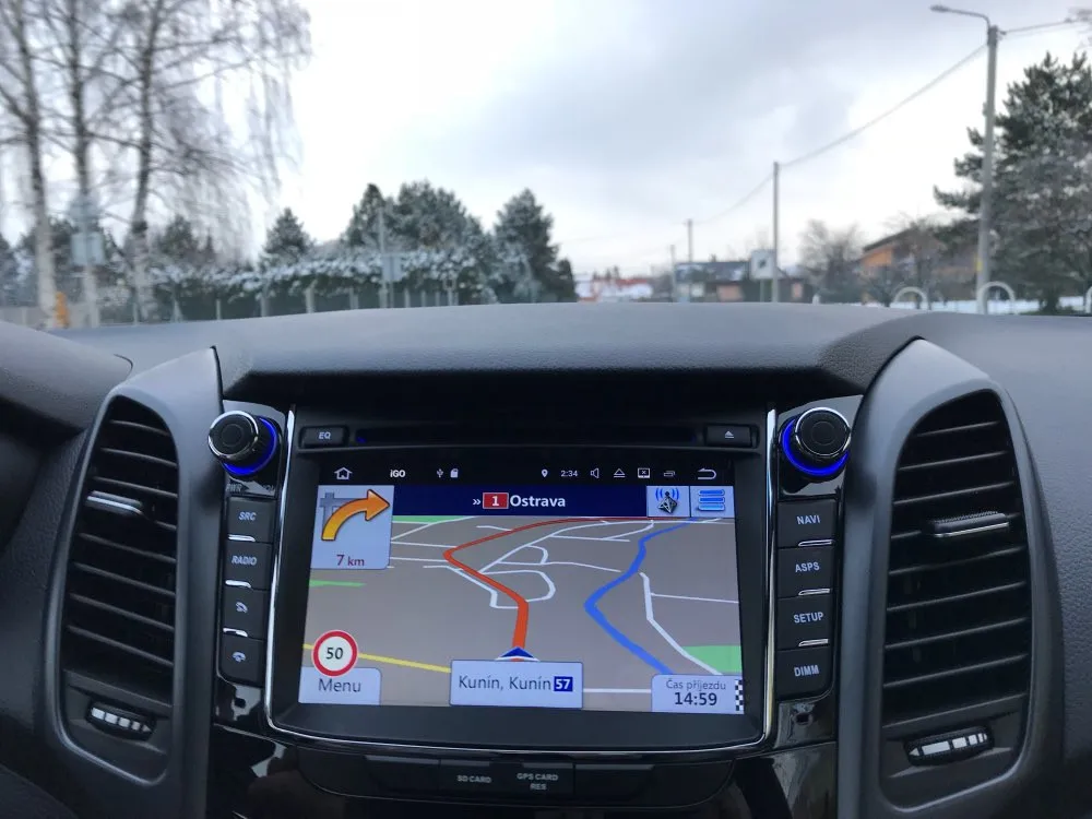 DSP автомобильный dvd-плеер Android 9 комплект с gps-навигатором для hyundai I30 Elantra GT 2012+ Мультимедиа Радио магнитола авто стерео