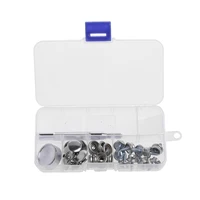 32 pcs stainless steel boat marine canvas fabric snap cover button socket kit dropshipping