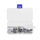 32 шт., кнопочный разъем из нержавеющей стали