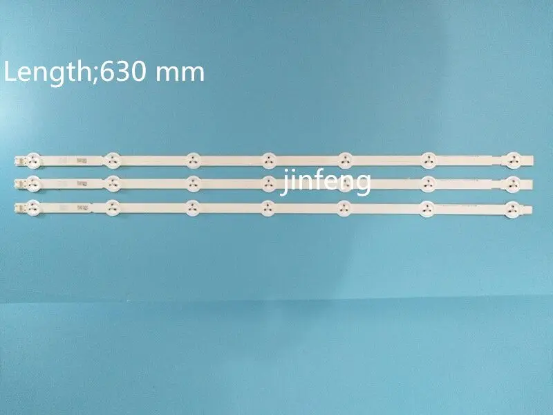 Новинка! Светодиодная лента для подсветки 3шт * 7LED Идеальная замена 32LN541V 32LN540V B1/B2