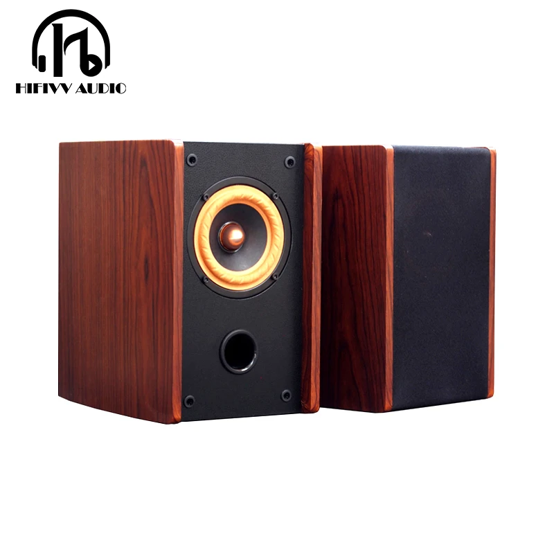 HIFI динамик 2 шт. 4 дюймовый Полнодиапазонный квадратный магнитная корзина Ом 8 25 Вт