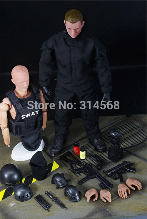1/6 весы NB06A Мужская солдатская Модель 12 дюймов Swat SDU уплотнения полный набор