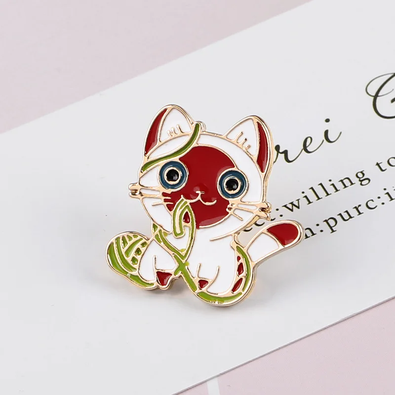 Высококачественная японская брошь в виде капли масла из мультфильма аксессуары