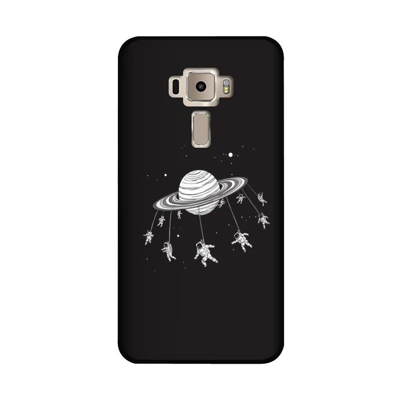 As picture showing Мягкий ТПУ чехол для Asus Zenfone 3 ZE552KL ZE520KL, матовый чехол с рисунком, милый чехол с котом - Цвет: As picture showing