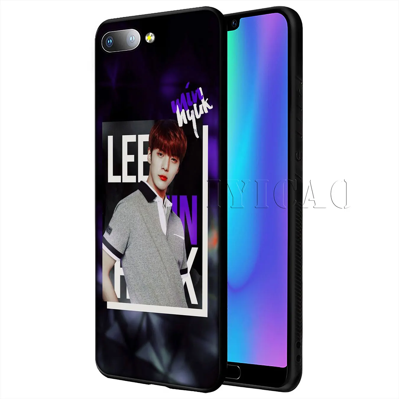 IYICAO Monsta X KPOP Boy Group Лучший Мягкий силиконовый чехол для Huawei Y9 Y7 Y6 Prime 2019 Honor 20 8C 8X 8 9 9X 10