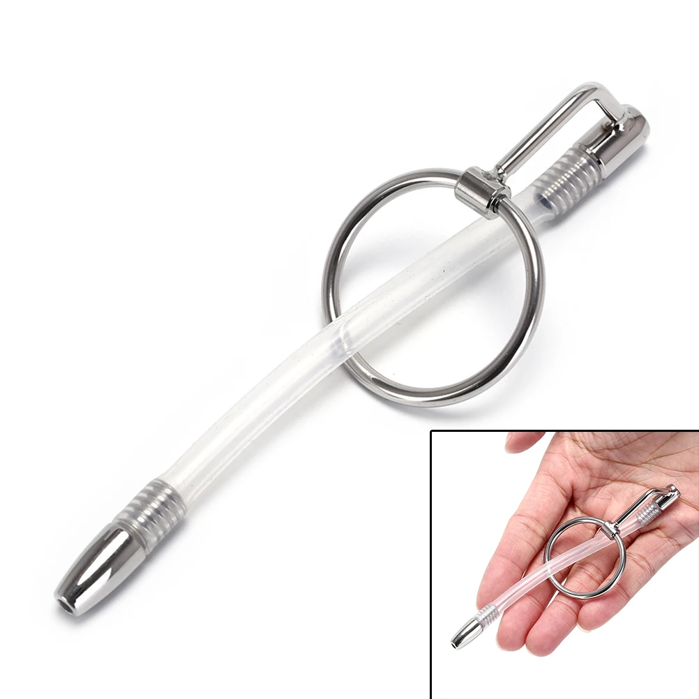 

1PC Stainless Steel Urethral Sound Penis Plug Male Masturbator Sex Toys Urethra Stimulation Sounding Urethral Dilators Catheter