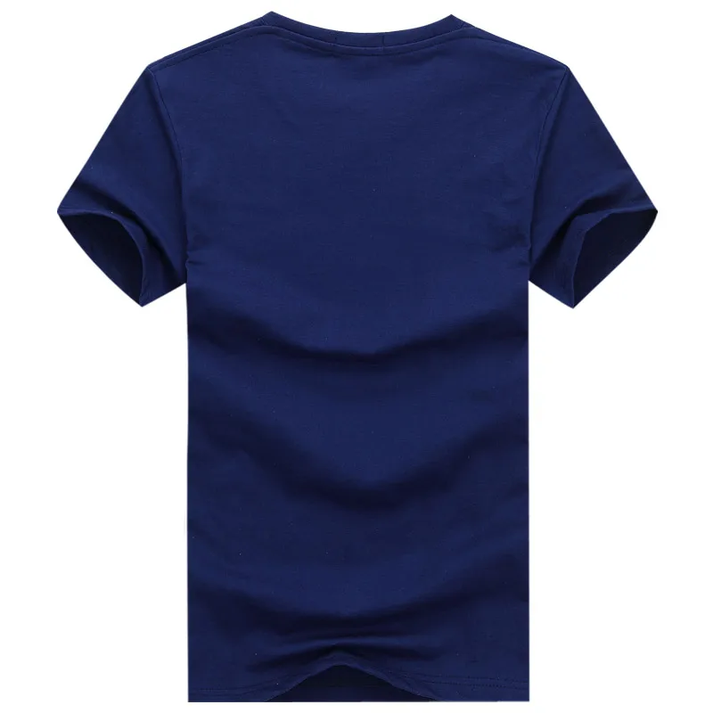 2018 Новый Для мужчин летняя одежда одноцветное Цвет с коротким рукавом Slim Fit T