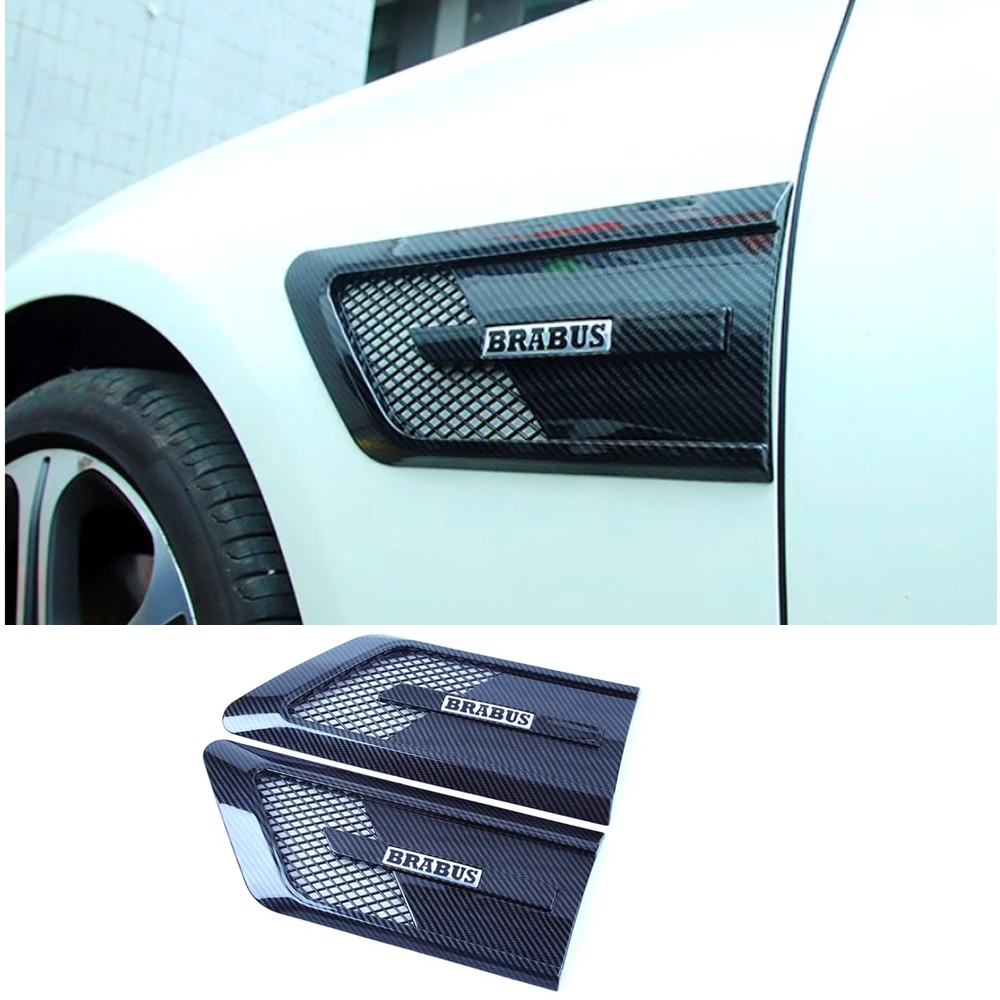 W205 Carbon c coupe боковое крыло вентиляционная отделка для Benz w205 c180 c200 c300 c43 2 двери не