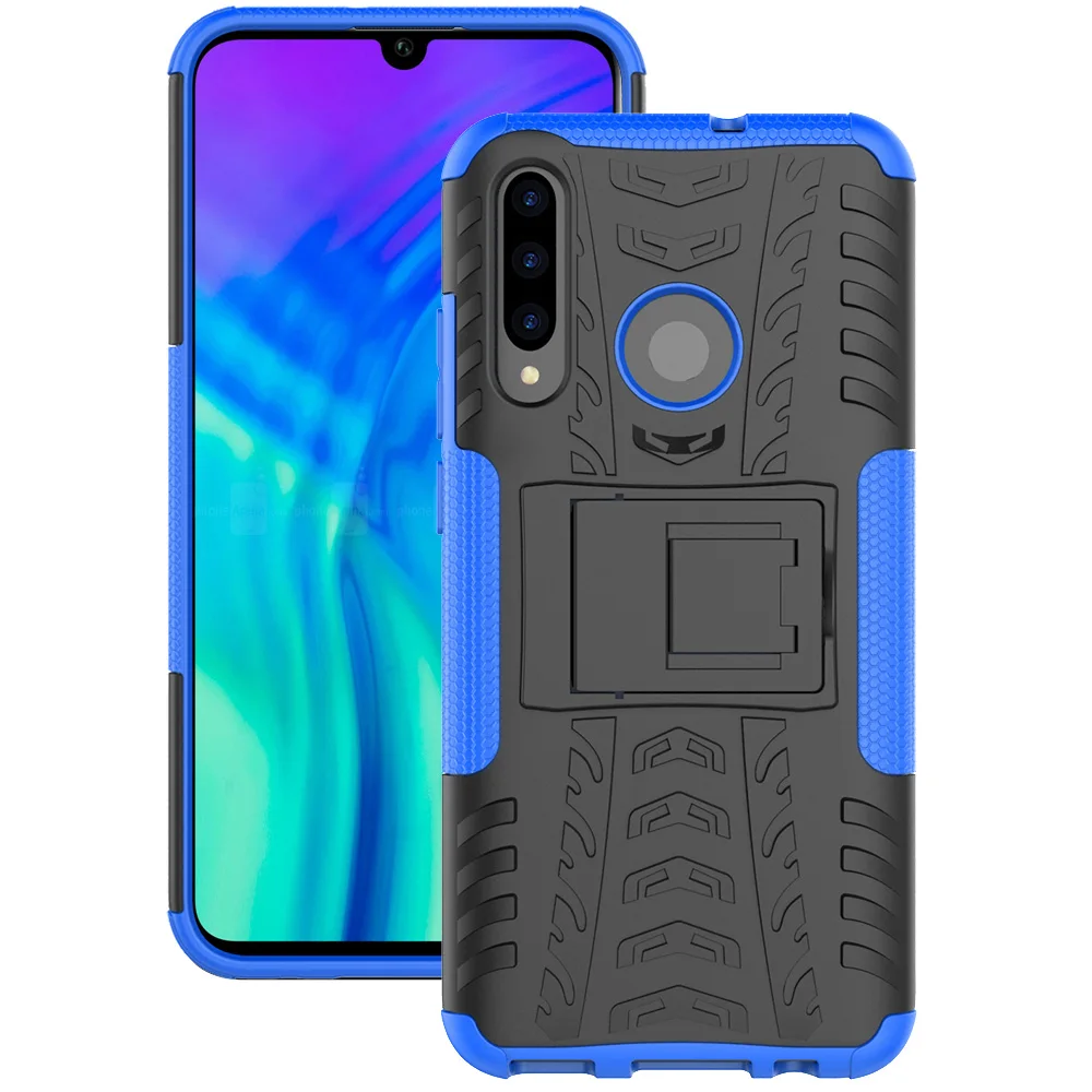 Для Honor 20/20 Lite чехол Гибридный ТПУ армированный силиконовый резиновый Жесткий
