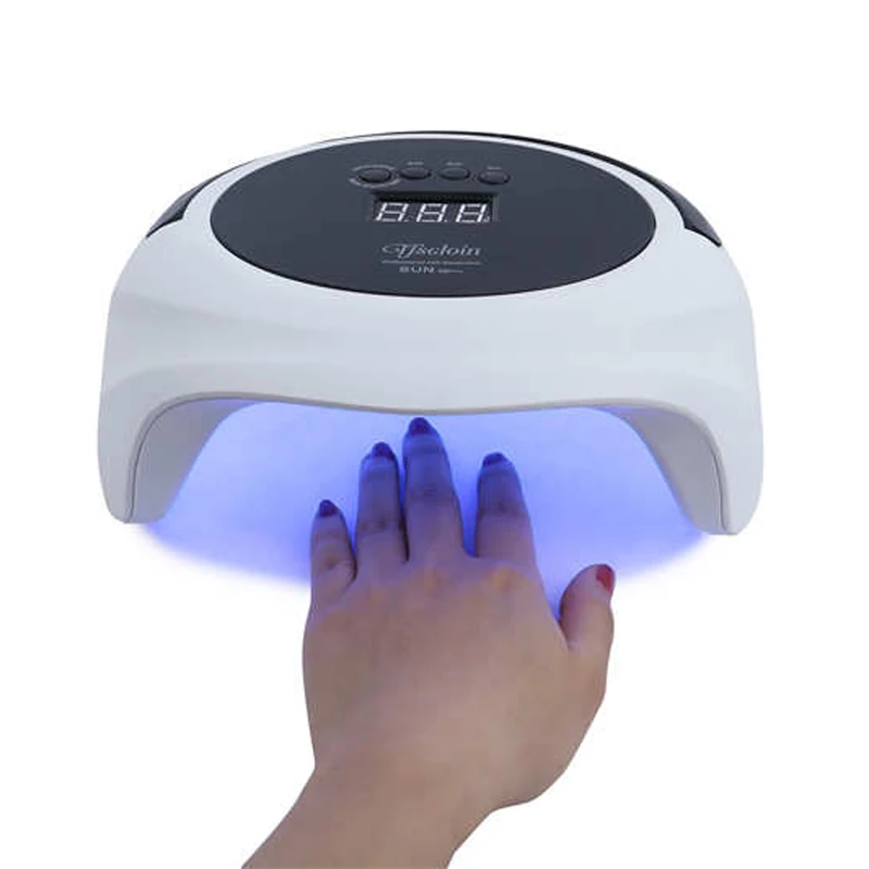 Лампа SUN X2Plus таймер с функцией памяти 75 Вт УФ/Led для сушки ногтей Портативная