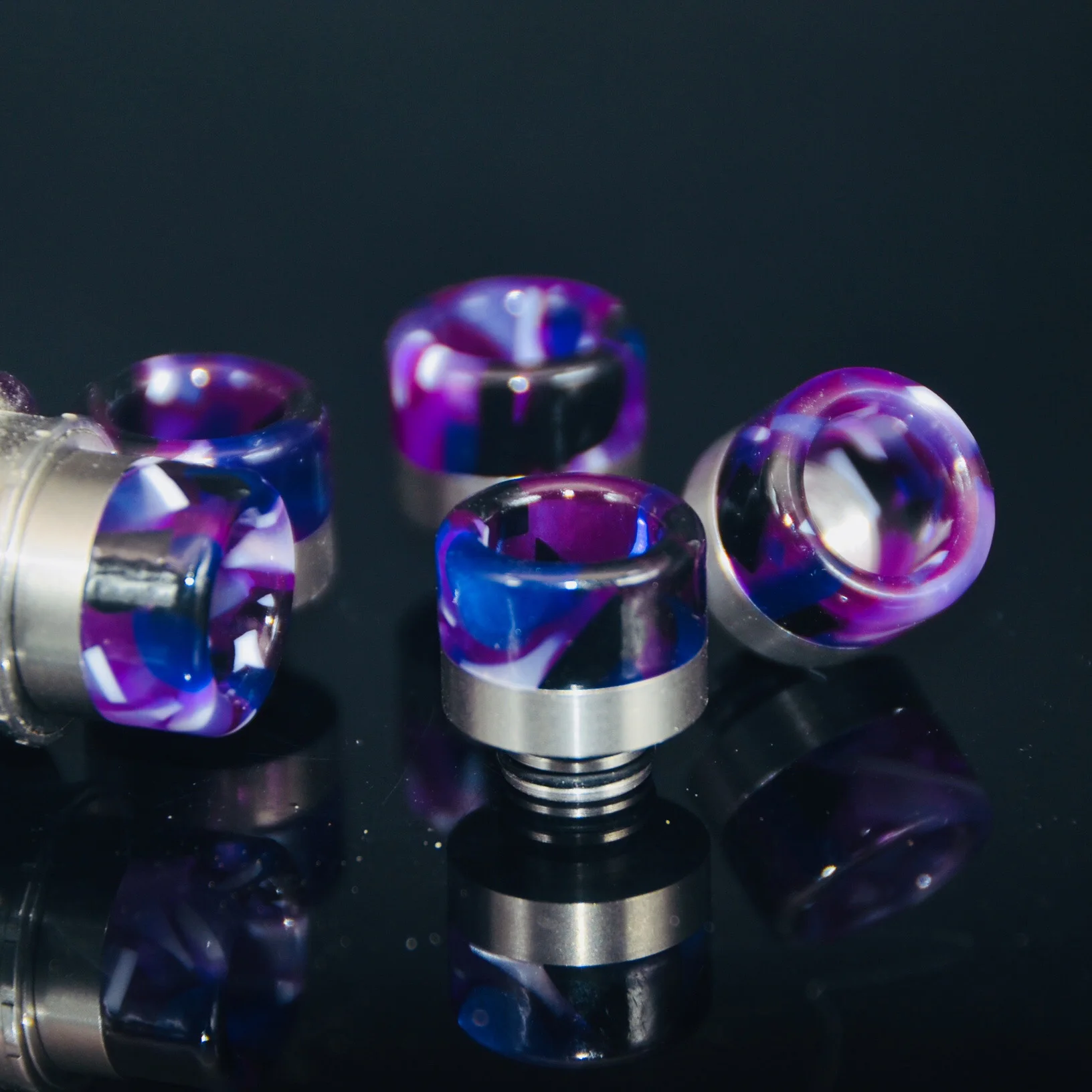 510 фиолетовая смола сменный капельный наконечник для Haku Riviera RDTA/Uwell Crown 4 IV/SiChro RDA/Eleaf