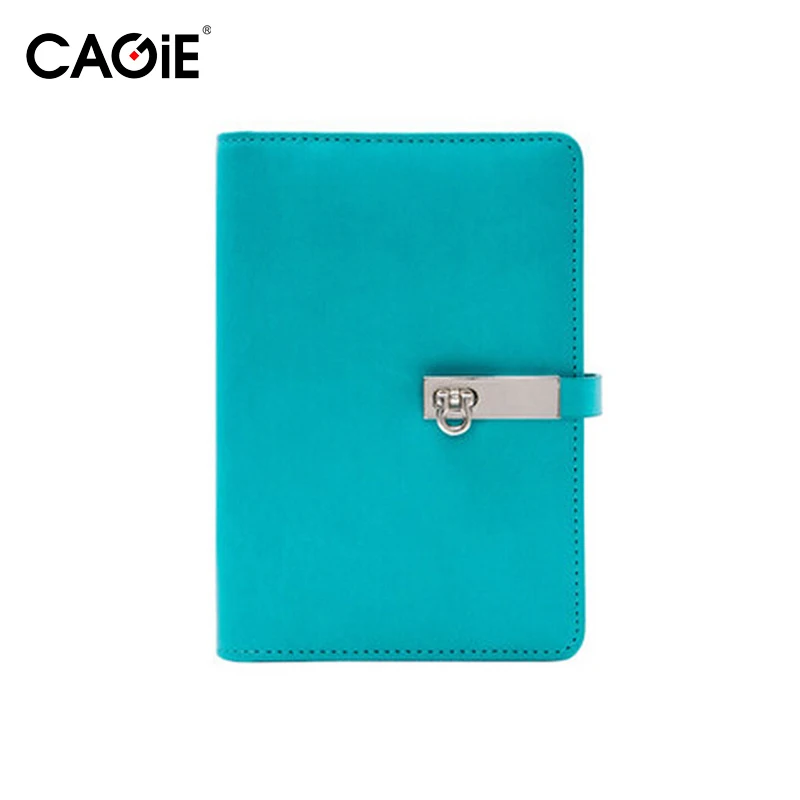 Kawaii Тетрадь Cagie a6 наклейки для дневника из искусственной кожи дневник