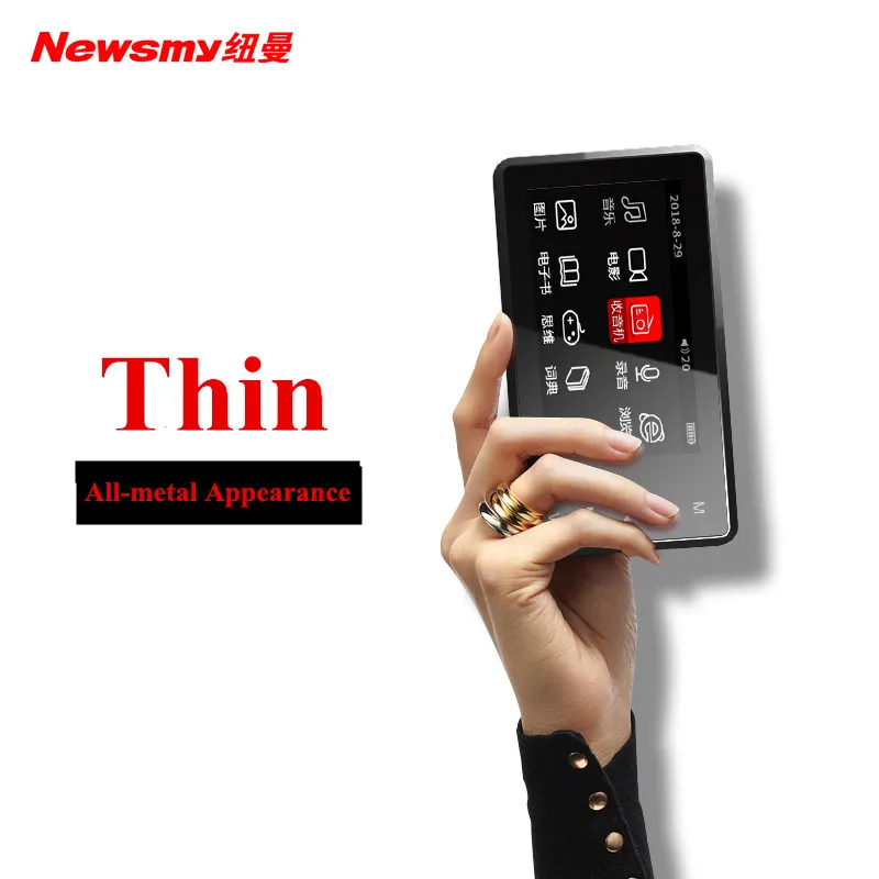 AK Newsmy A31 MP3 плеер обновленная версия HIFI без потерь портативный музыкальный видео