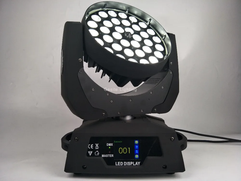8 шт./лот dj оборудование 36x15 Вт zoom wash led rgbwa moving head light 5in1 цвет мыть heads|Эффект