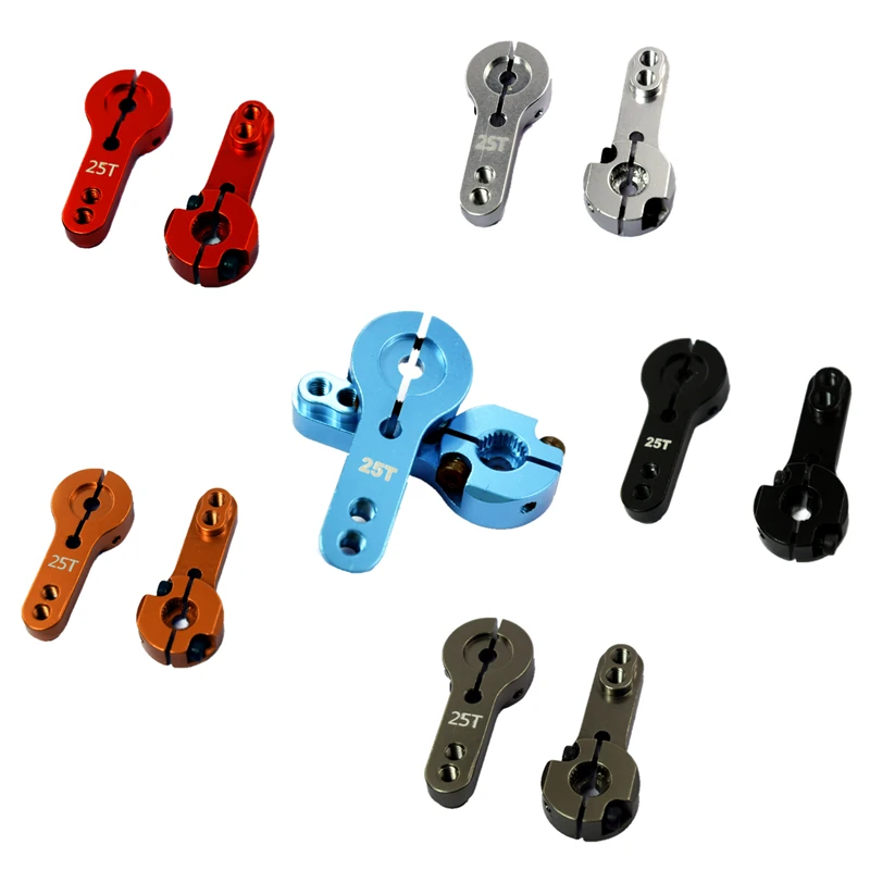 

10pcs 25T M3 Metal RC Servo Arm Horn for Futaba Xcore HL HSP HD Power Dropship Rc car