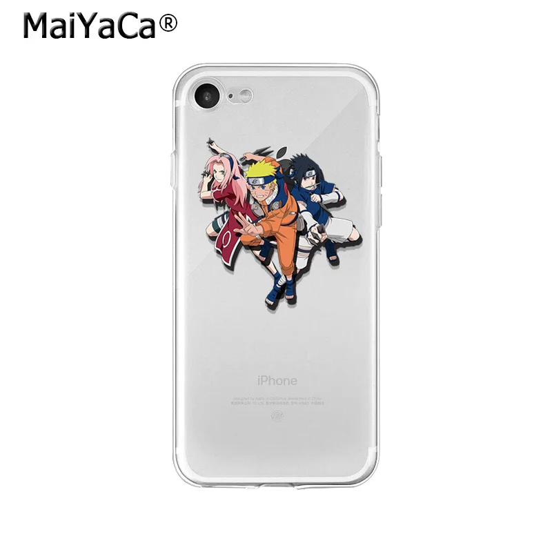 MaiYaCa Аниме Наруто Саске Какаши Итачи боль ТПУ мягкий чехол для телефона iPhone 5 5Sx 6 7