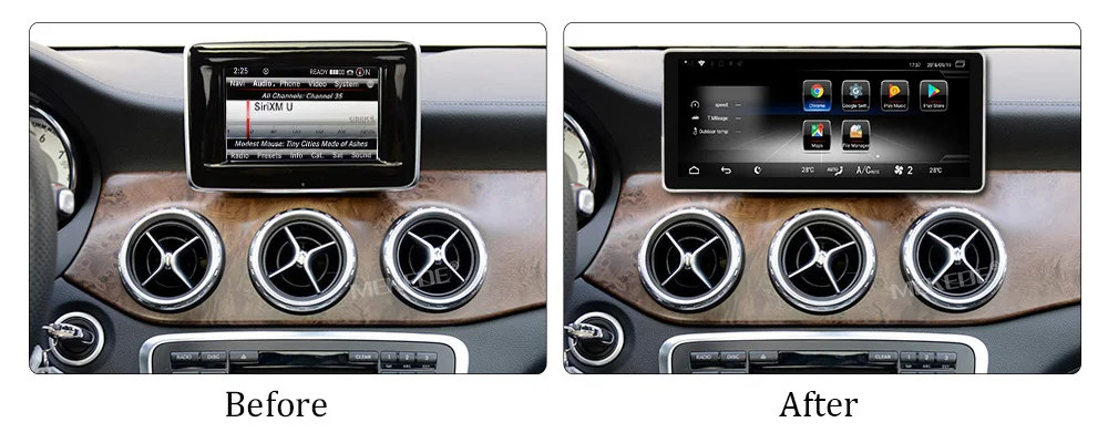 Новое поступление! Android 7,1 3 ГБ+ 32 ГБ Автомобильный магнитофон gps dvd-плеер для Mercedes Benz gla класса X156 2013- с wifi 4G BT