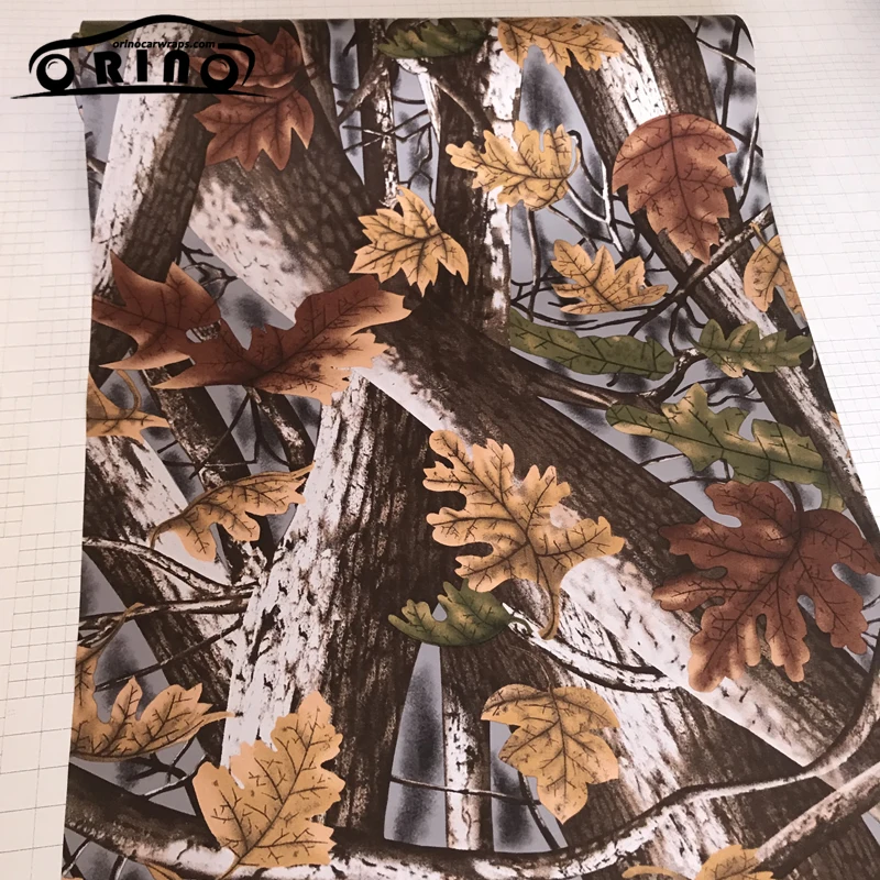 Shadow Grass Realtree виниловая пленка ORINO камуфляжная обертка с воздушными пузырьками клейкая наклейка для автомобиля Наклейка на мотоцикл обертка ping