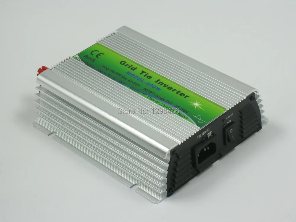 Солнечная система 2017 Новинка! DC24 ~ 48V MGI 400W инвертор для солнечной панели 36V/72 Cells 90
