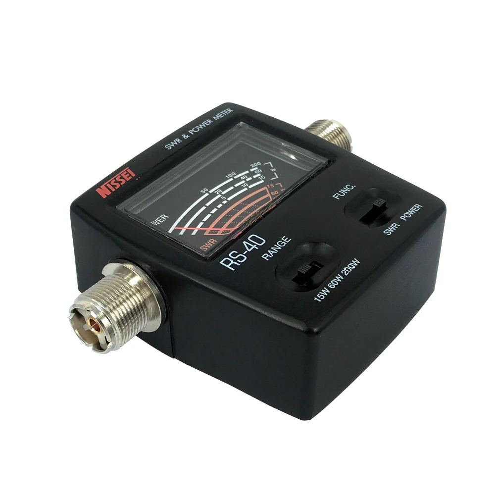 RS-40 КСВ измеритель мощности VHF UHF 144/430 МГц 15 Вт 60 Вт 200 Вт полоса стоячих волновых метров тестовая антенна Walkie Talkie автомобильное радио