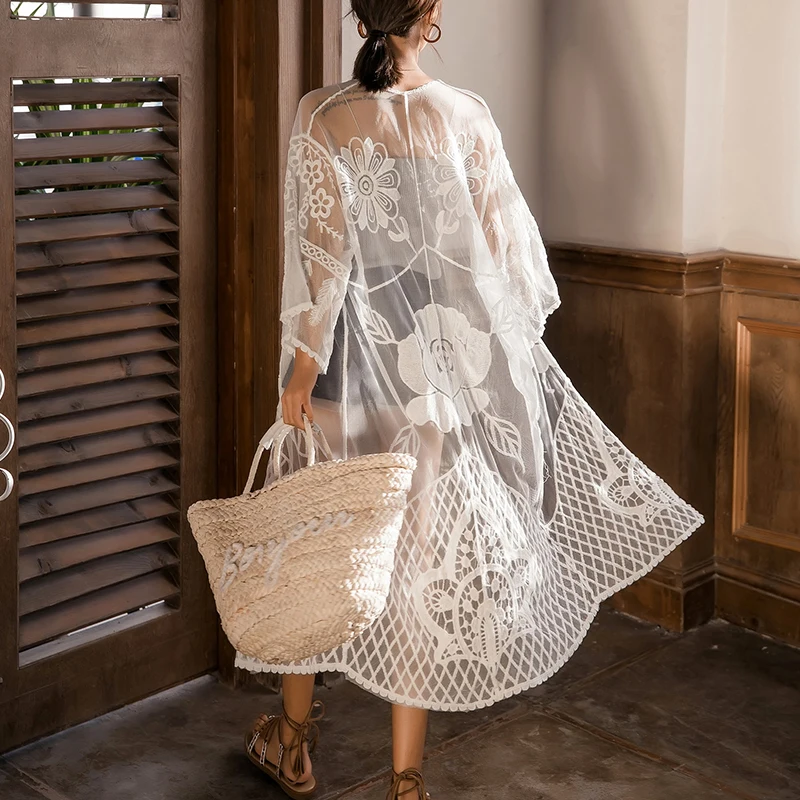 Пляжная туника большого размера 2019|Блузки| |