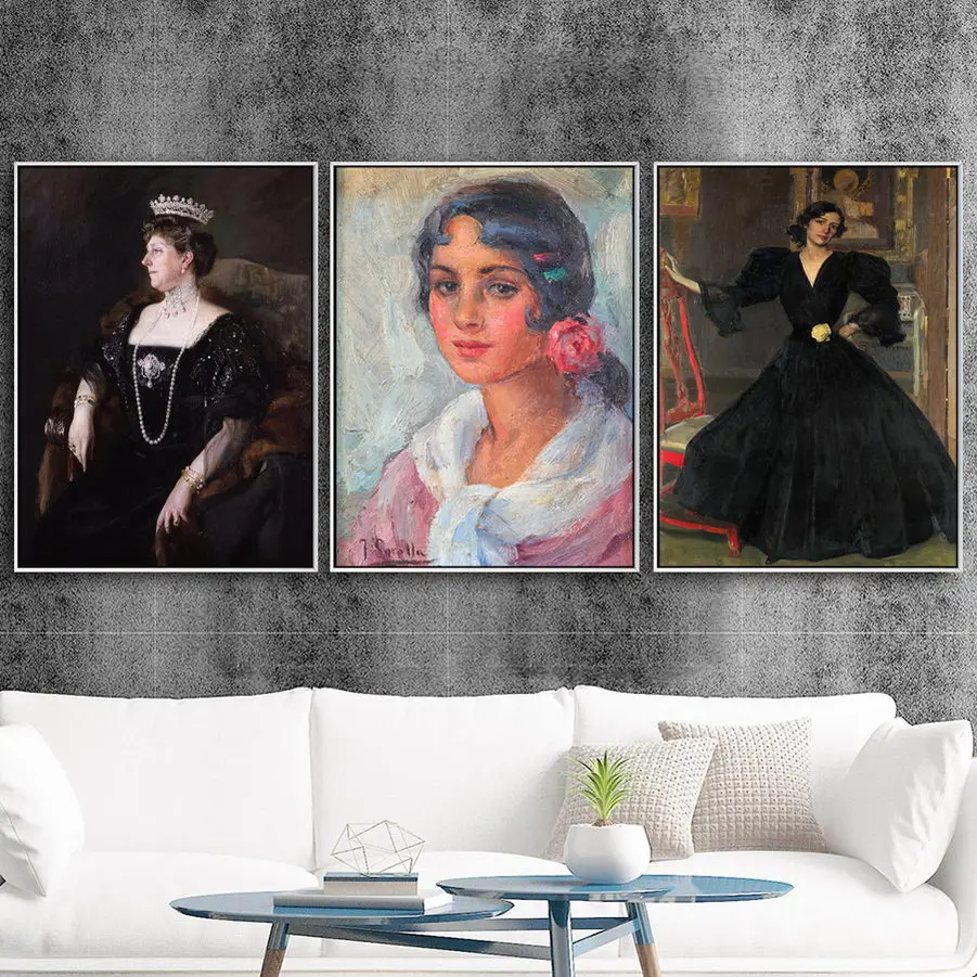 Домашний декор холст печать искусство настенные картины испанский Хоакин