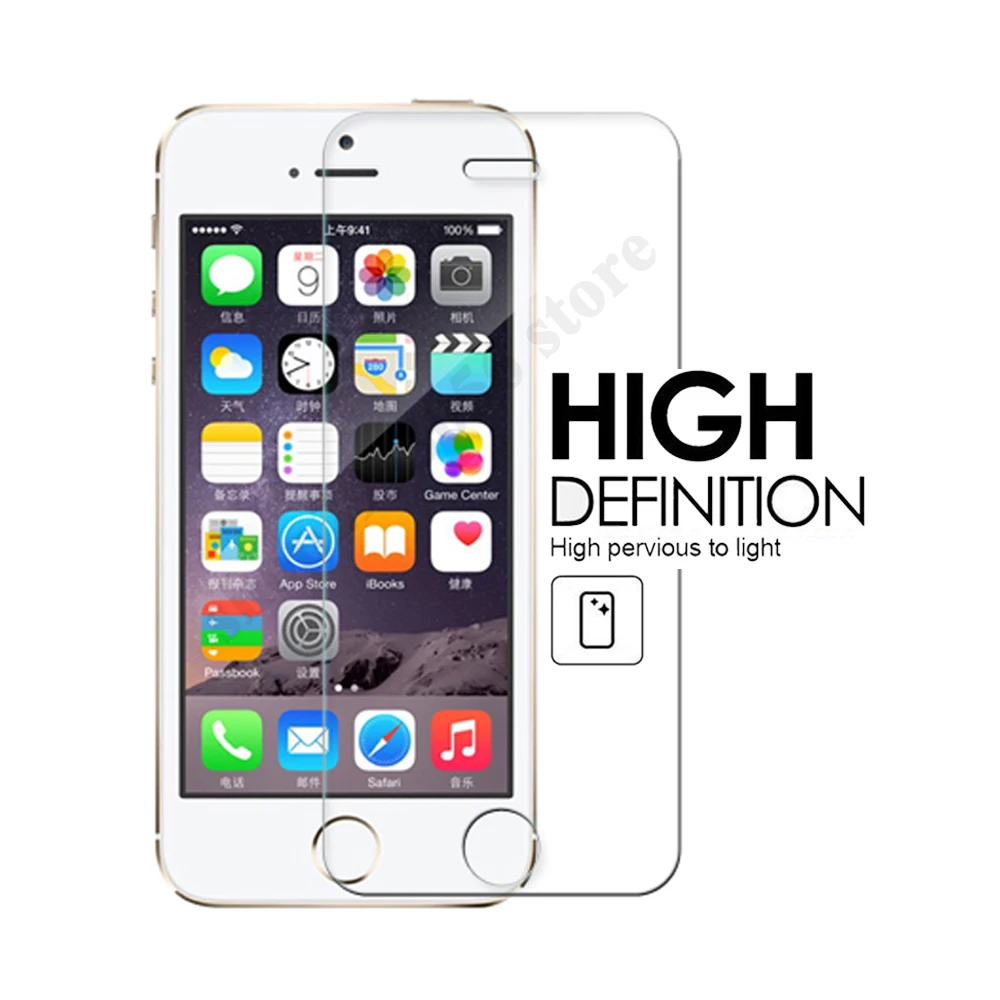 Защитное стекло для iPhone SE 5S 5SE 5 5C C5 S5 | Мобильные телефоны и аксессуары