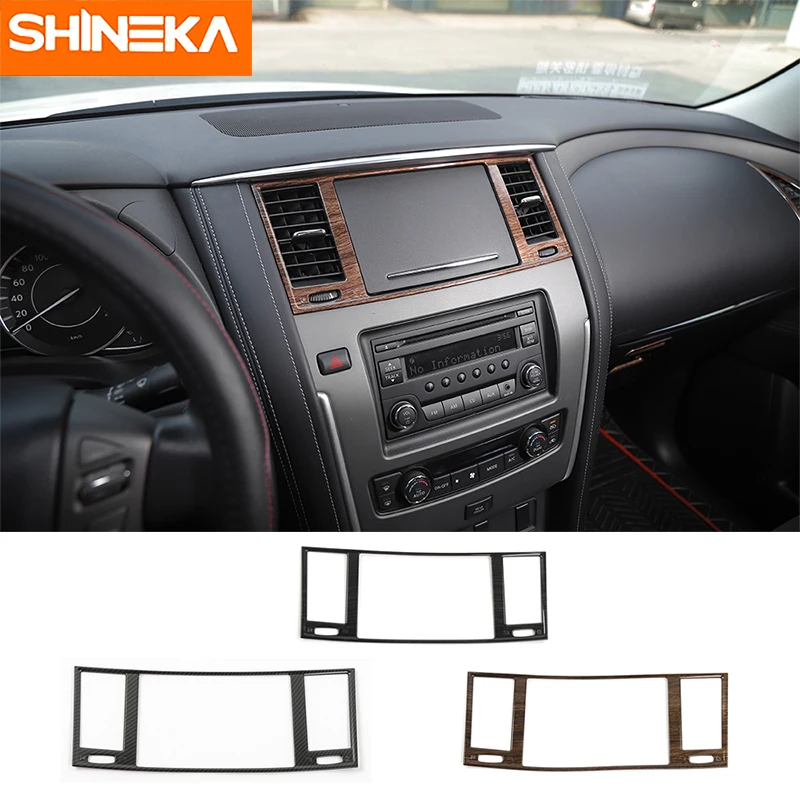 Панель приборной панели SHINEKA для стайлинга автомобиля крышка на вентиляционное