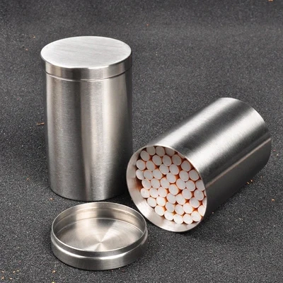 50 сигарет 304 из нержавеющей стали чехол для сигареты большой вместимости