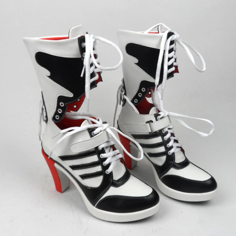 Женские ботинки для косплея bota обувь отряда самоубийц harley отряд Квин аксессуары |