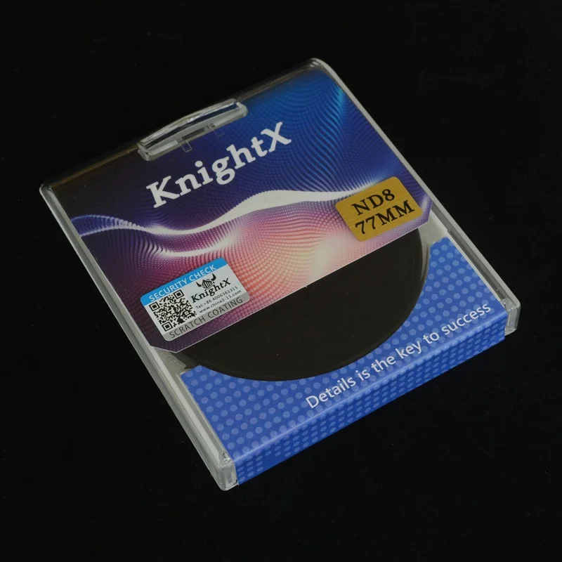 KnightX ND2 ND4 ND8 ND16 ND 49 52 55 58 62 67 72 77 мм Камера фильтр для объектива для canon eos sony nikon 400d 1200d фотографии 2000d