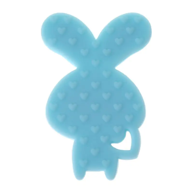 Детская соска Прорезыватель успокаивающий для мальчиков и девочек милый кролик