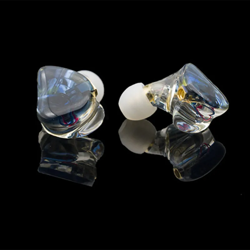 A3 HIFI 1BA+1DD Hybrid Earphone MMCX Powerful Stereo Hi-Res Earbud Resin Custom Made Headphones DJ Monitor Stage Headset IEM New