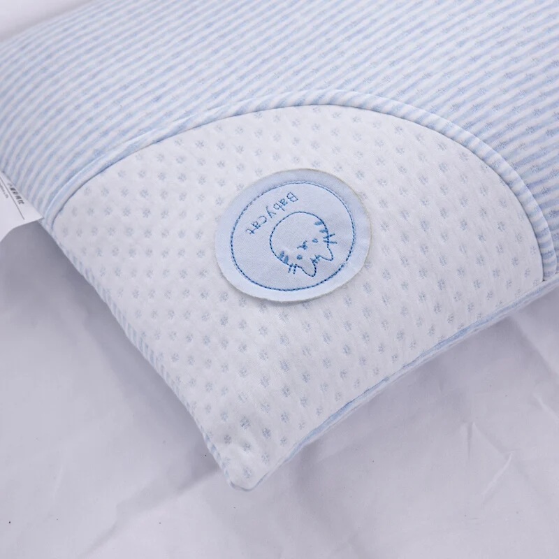 Muslin Nursery Pillow Baby Bedding Newborn Infant Neck Animal Design 100% Cotton Cot 30x50cm | Мать и ребенок