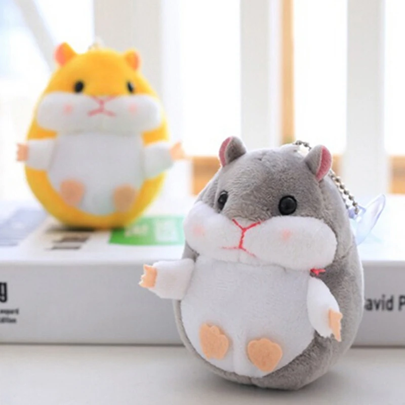 

High Quality Animal Stuffed Plush Toy dolls , key chain plush toys Fluffy New Hamster Mouse plush toy
