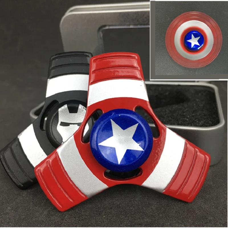 Хороший подшипник НЛО Tri Spinner EDC руки спиннер сплав Непоседа спинер Металлический