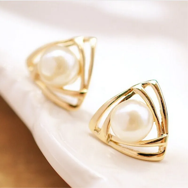 Новинка 2016 года Лидер продаж элегантные очаровательные серьги гвоздики в виде