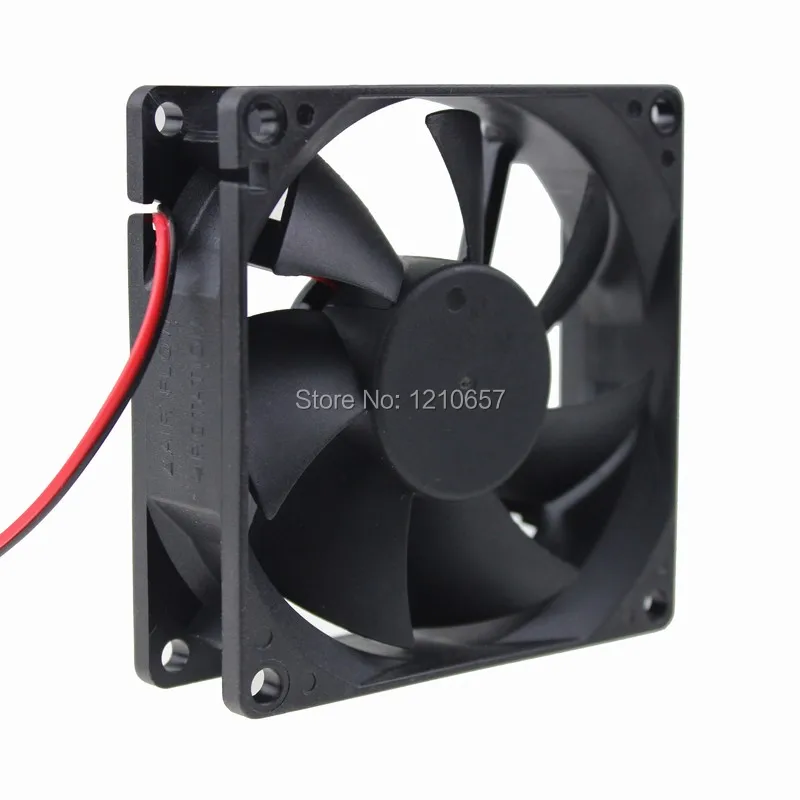 5 шт. GDT 8025s 80 мм 80x80x25 2Pin 12 В DC Охлаждающий радиатор вентилятор 0.45A|heatsink material|heatsink