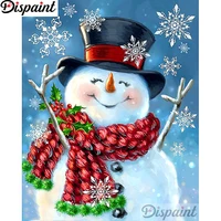 dispaint full squareround drill 5d diy diamond painting cartoon snowman 3d embroidery cross stitch home decor gift a12980